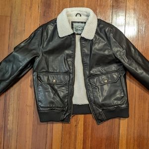 Women's Levi Faux Leather Jacket Vintage M